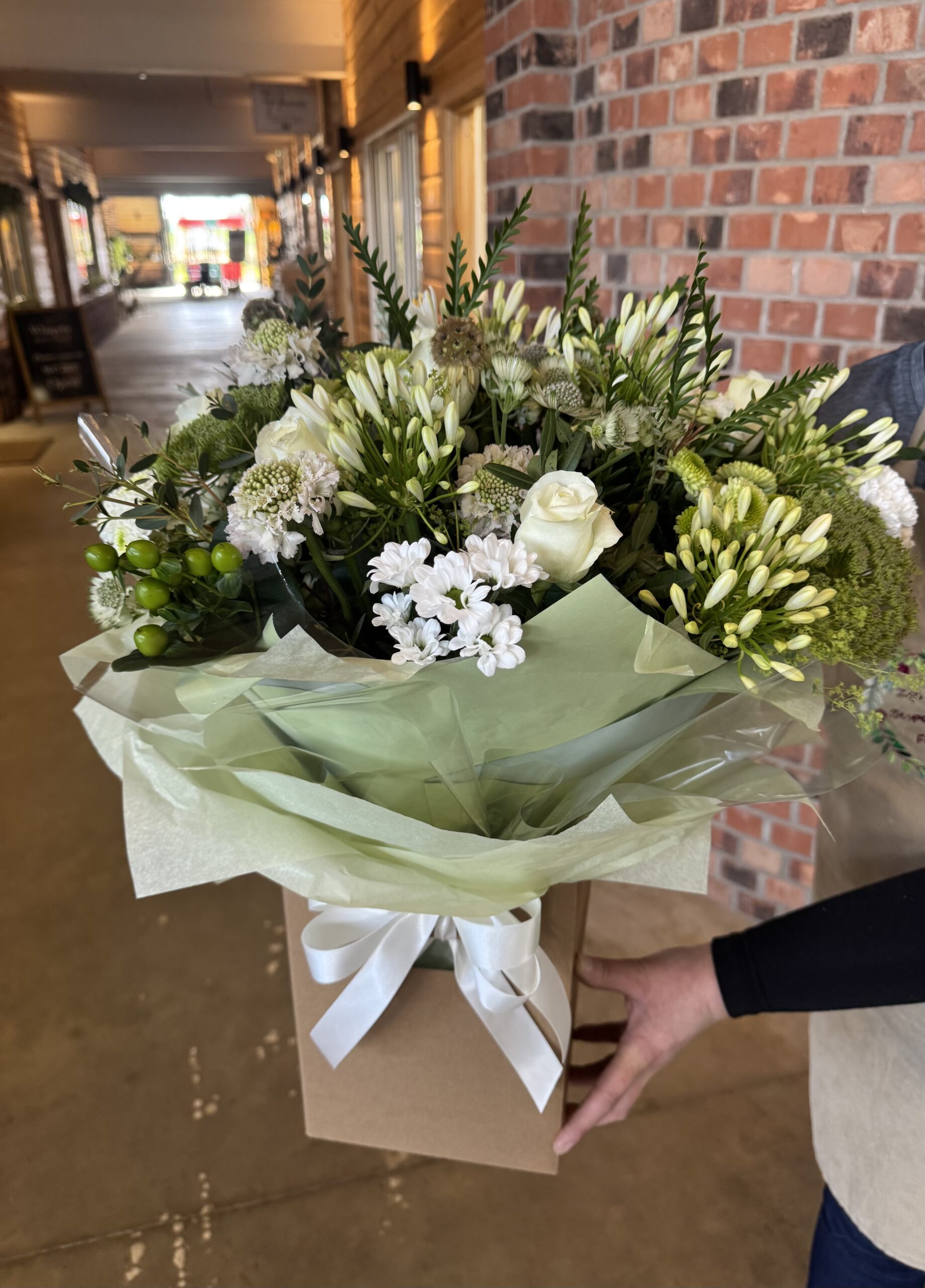 Hand tied bouquet - classic and traditional