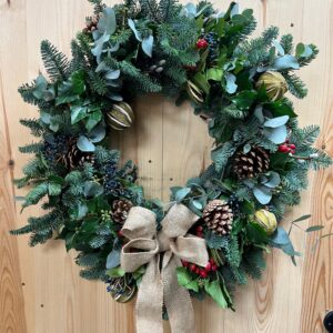 Christmas wreaths - give your front door a festive welcome