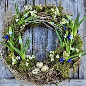 Easter Wreath Workshop - learn how to create you own Easter Masterpiece  3.30pm 21st March 2026               * DISCOUNT FOR BOOKING BOTH EASTER WORKSHOPS - use code EASTER£15OFF *