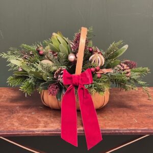 Christmas Basket Arrangement - perfect for a special gift