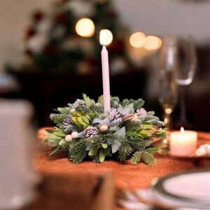 Snowy Table Centrepiece - a lovely addition to your festive table