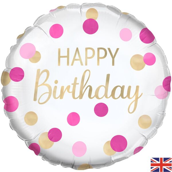 Filled Helium Foil Balloon - perfect to add to that special surprise!